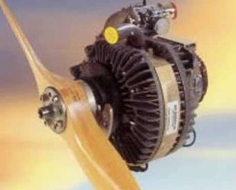 Wankel rotary engine with propeller